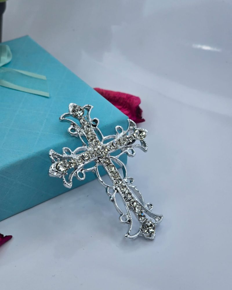 Cross brooch