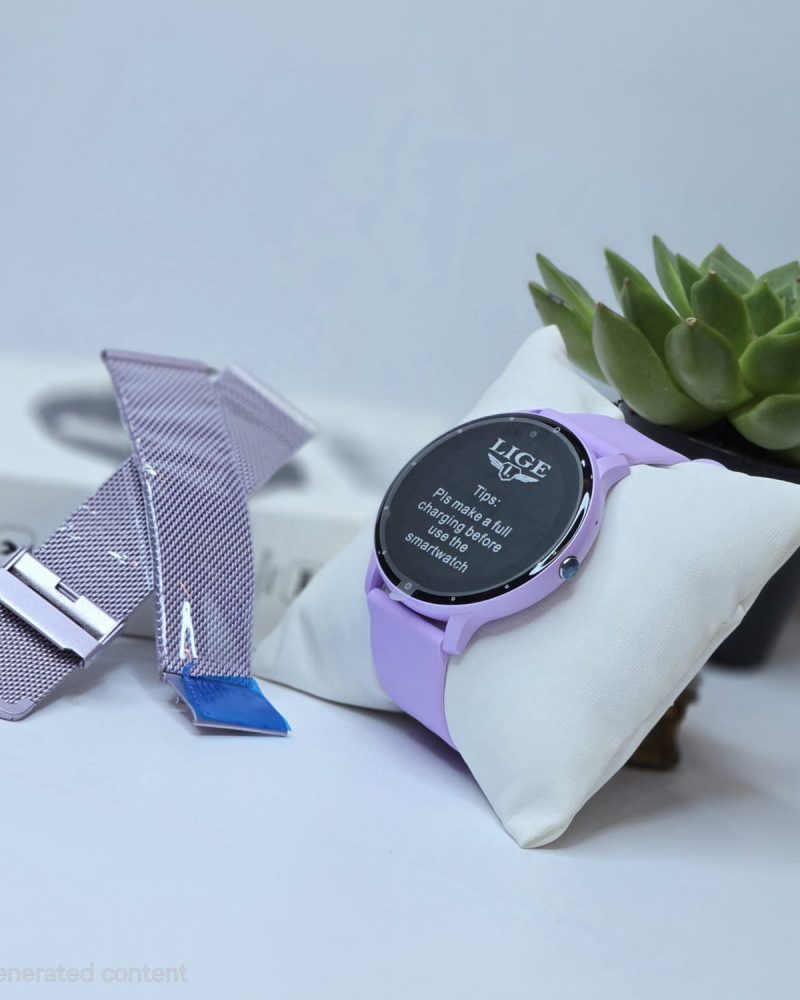 Full touch screen fashion smartwatch