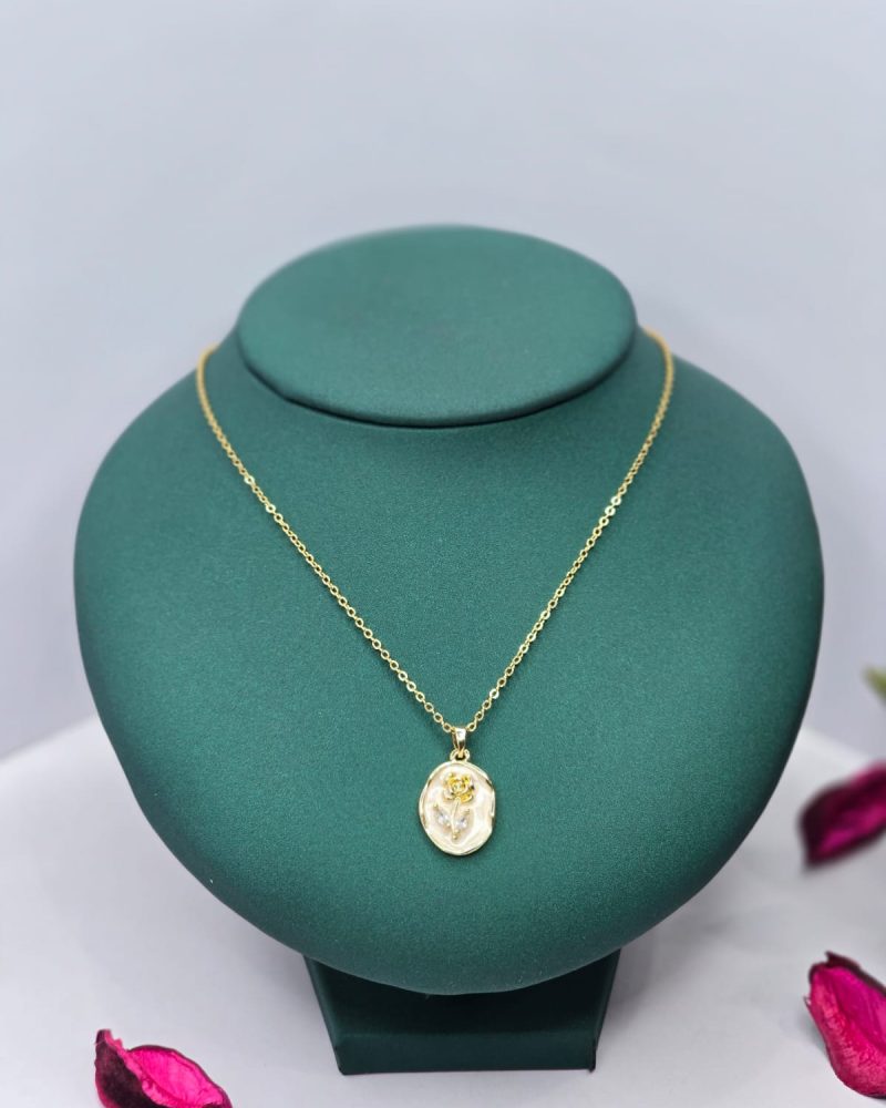 Gold necklace