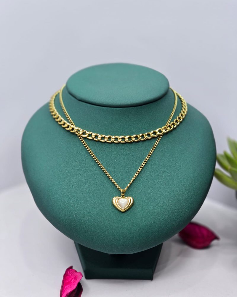 Layered necklace