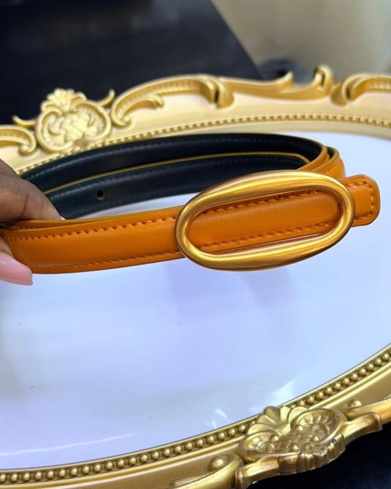 Skinny fashion belt