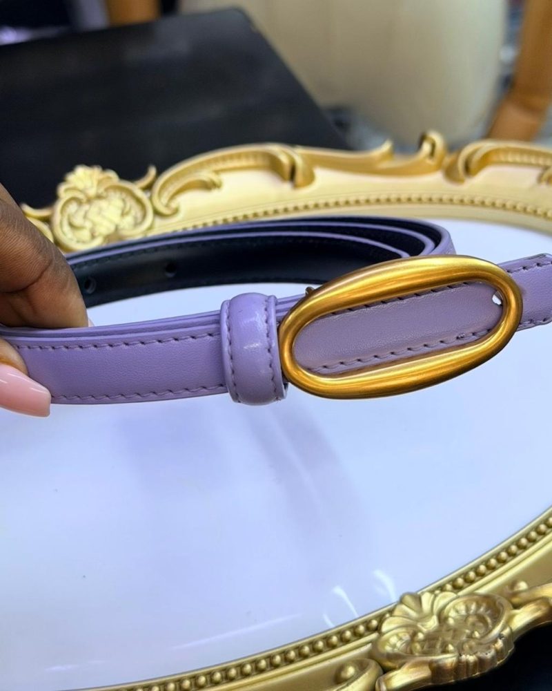Skinny fashion belt