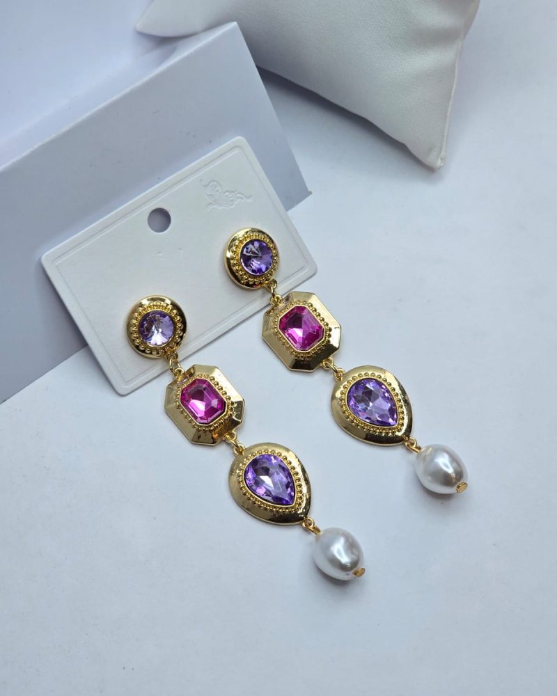 Rhinestones earrings