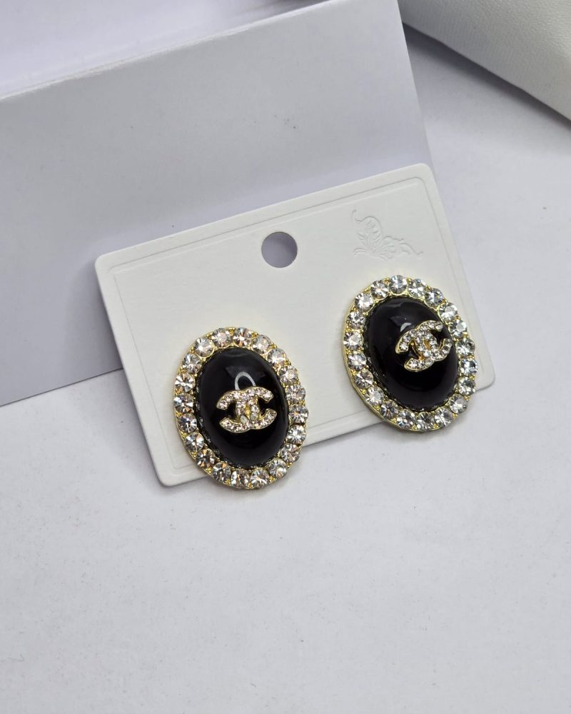 Black earrings