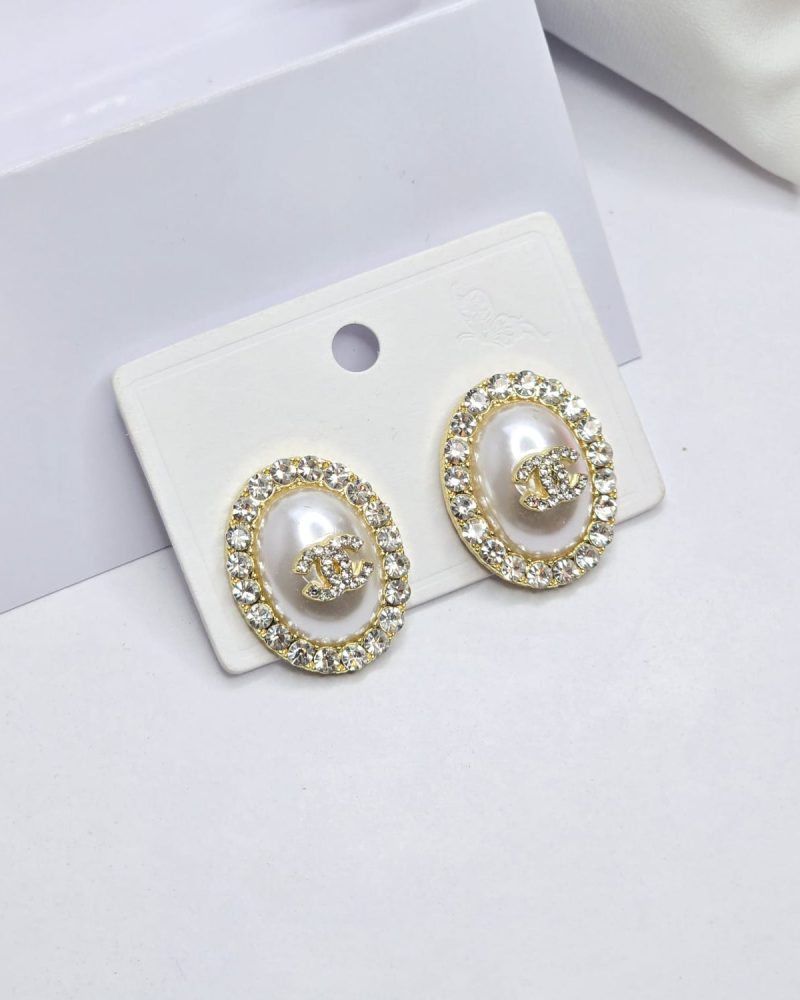 white Earrings