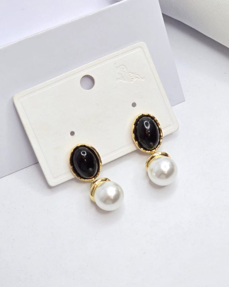 Pearl earrings