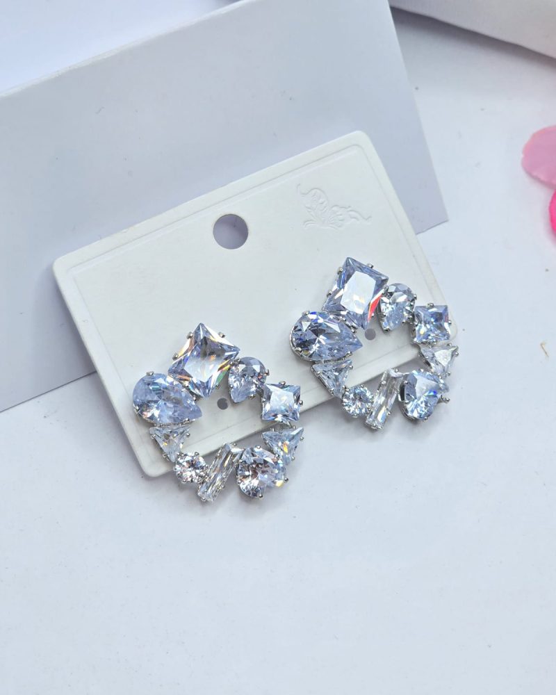 Rhinestone earrings