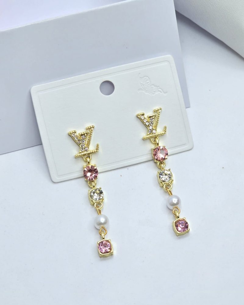 Rhinestone earrings