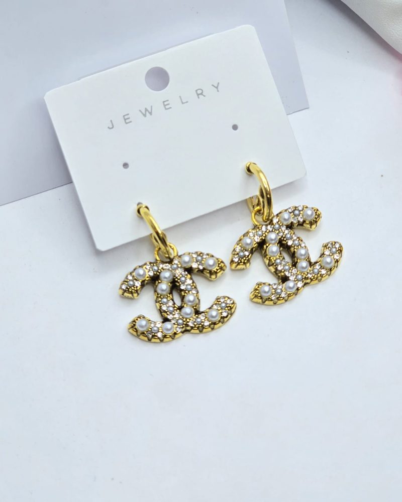 Pearl earrings