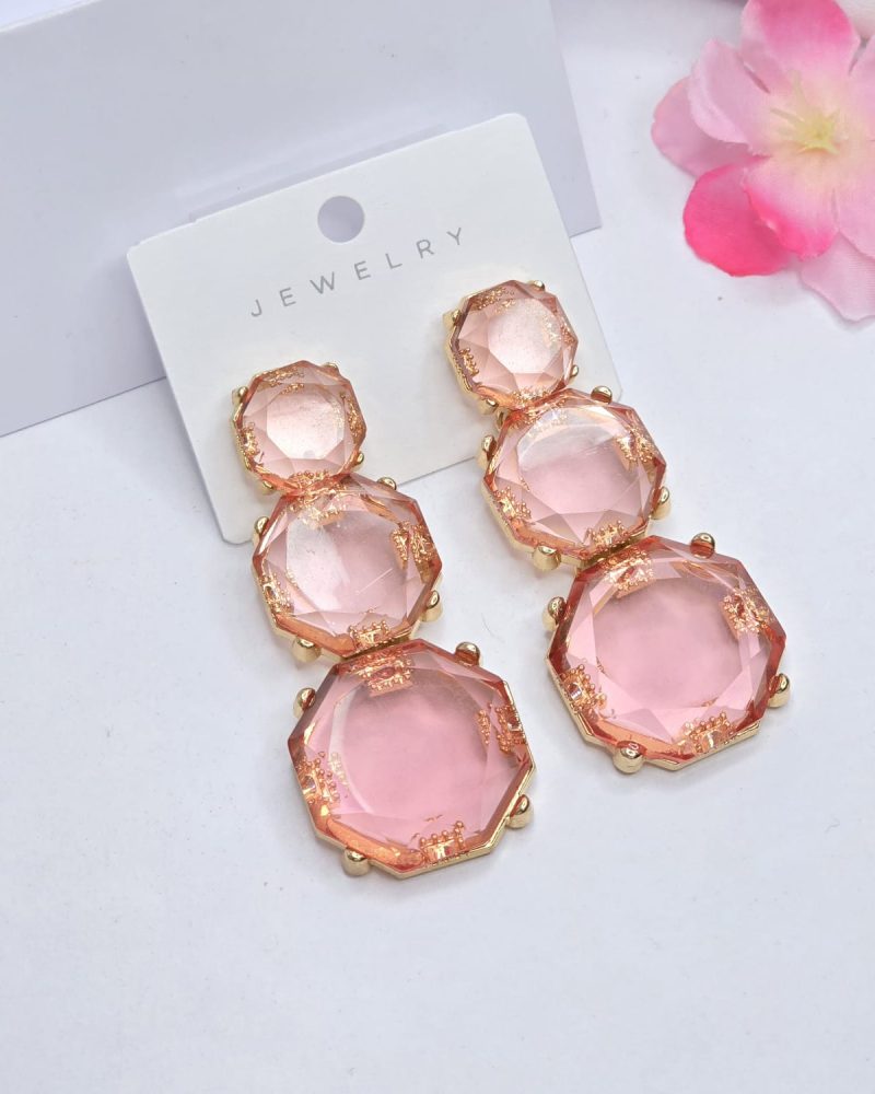 Rhinestone earrings
